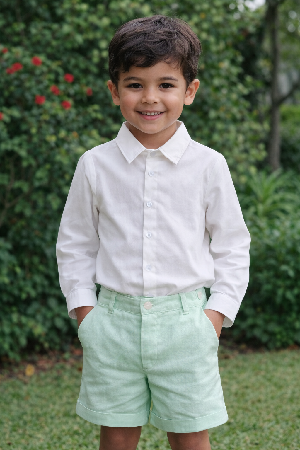 Camisa simples cerimónia