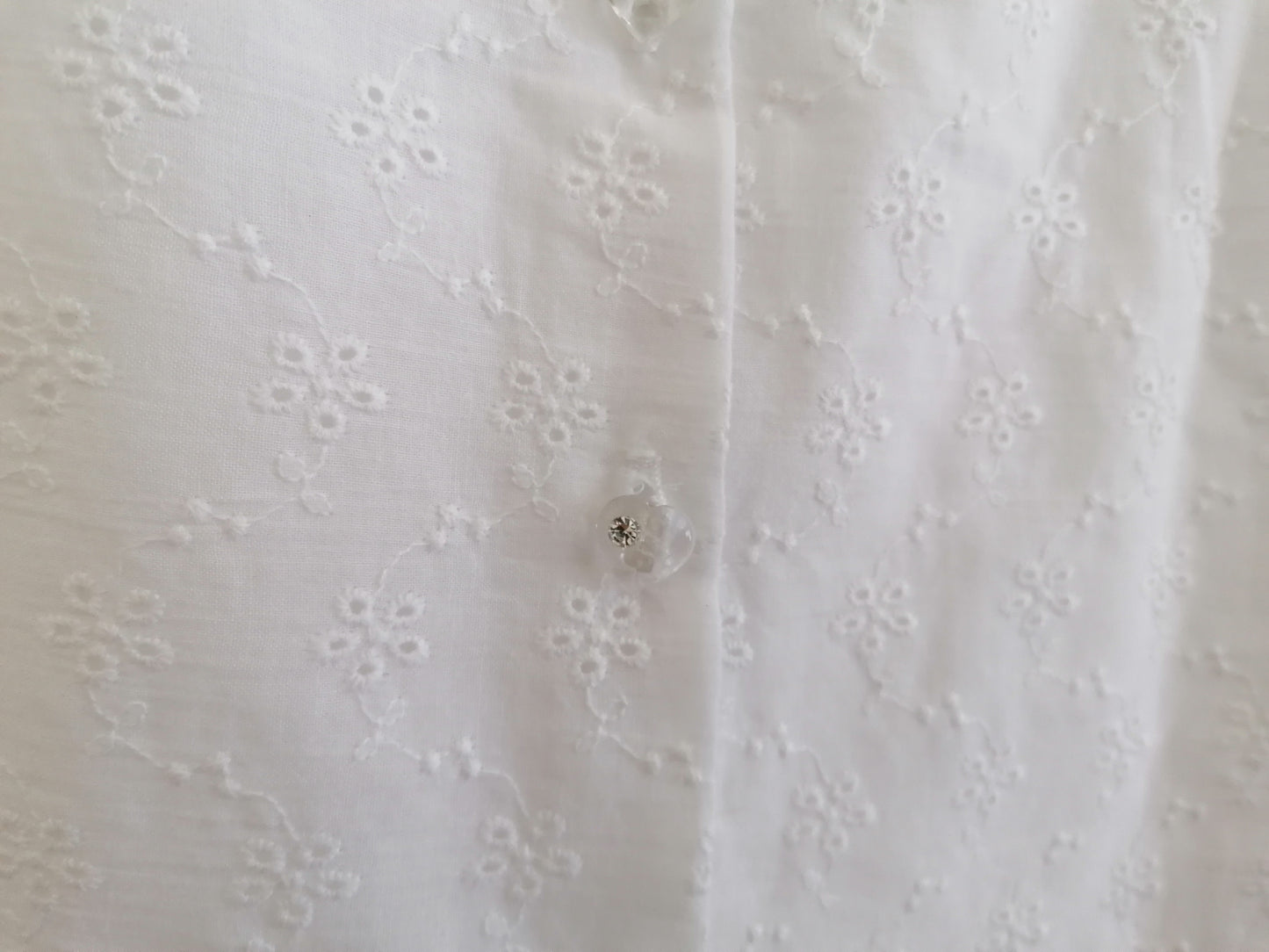 Vestido bordado inglês