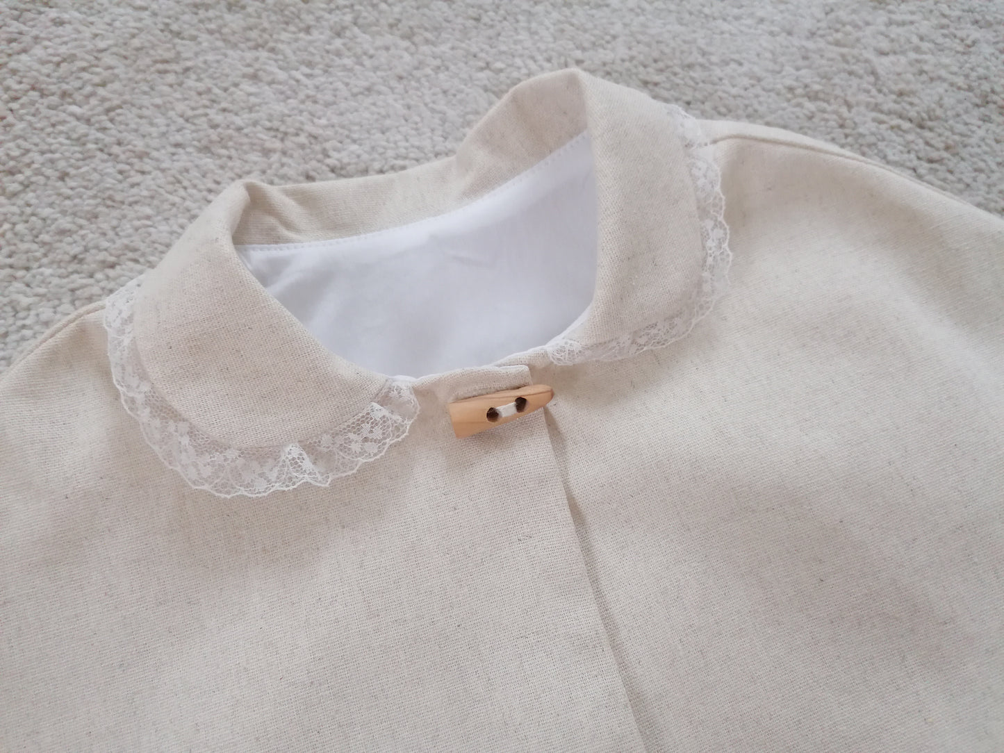 Capa de cerimónia em linho