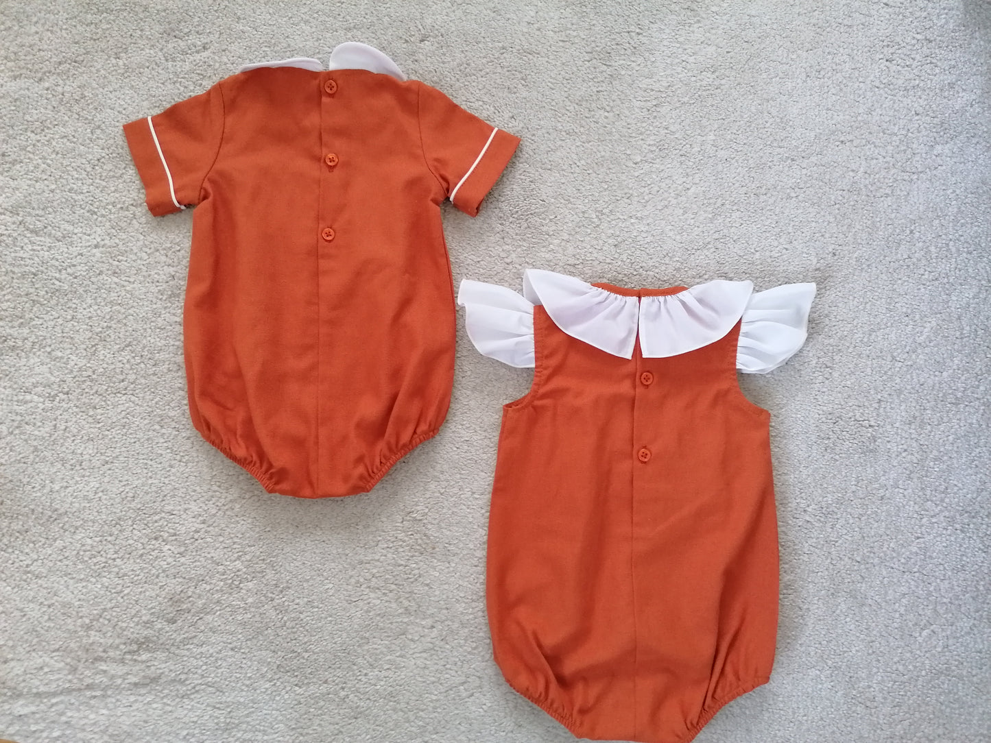 Fofo linho terracota menina