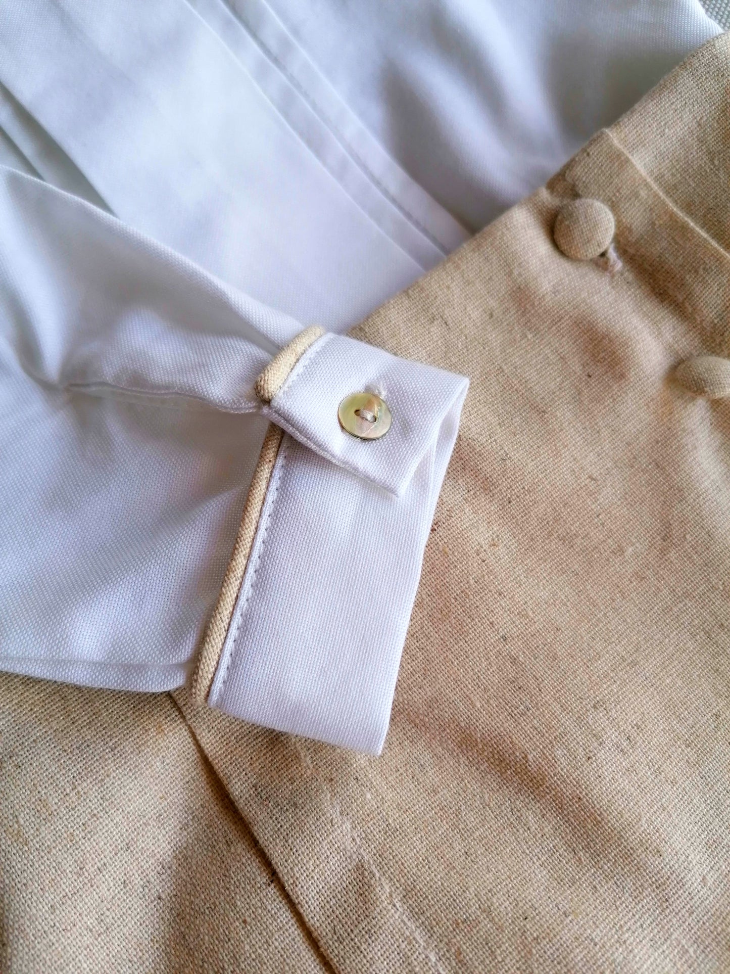 Camisa com nervuras