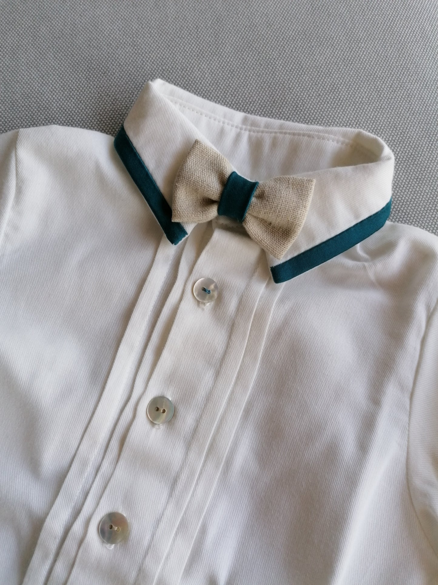 Camisa cerimónia nervuras