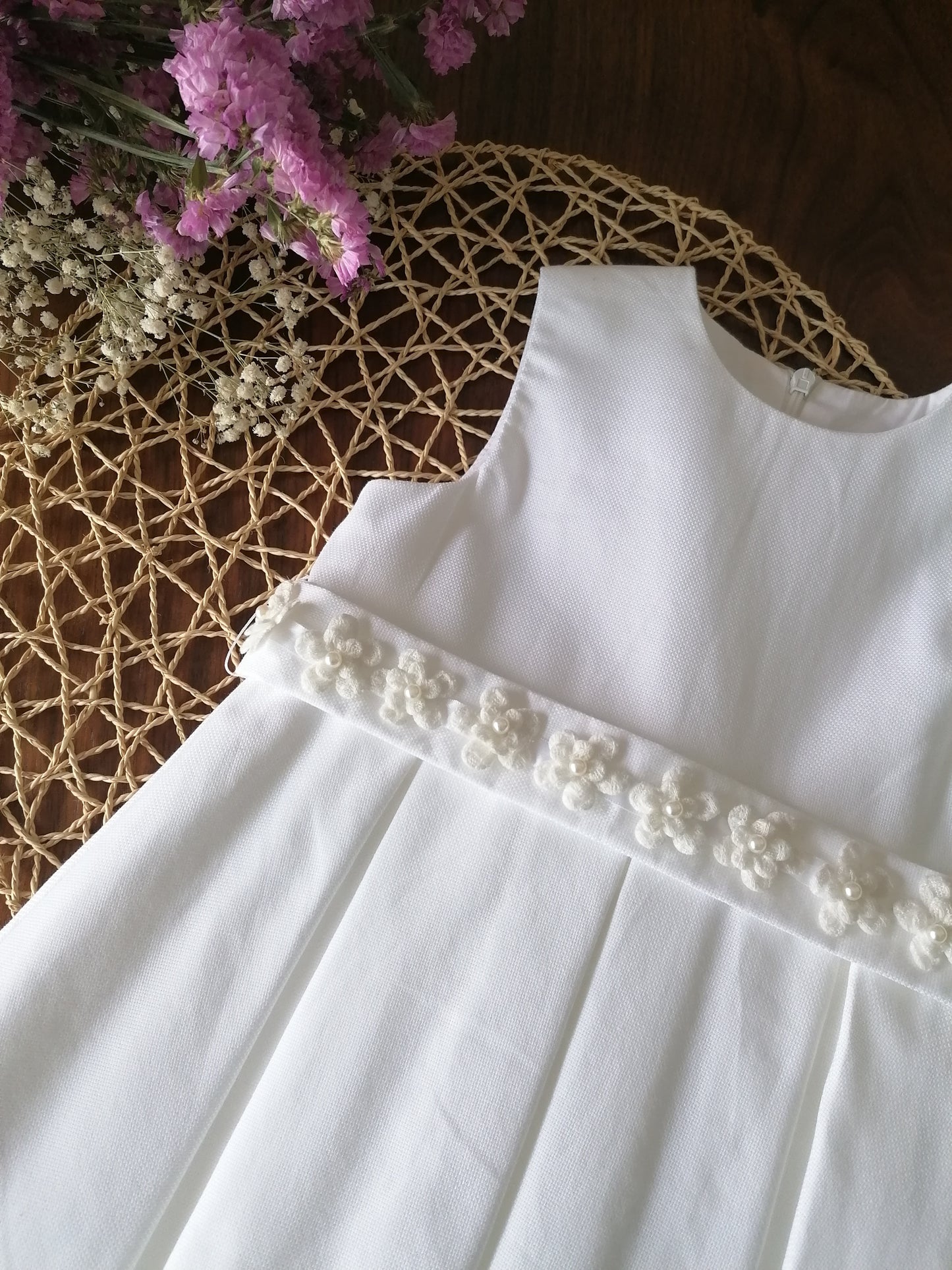 Vestido pregas