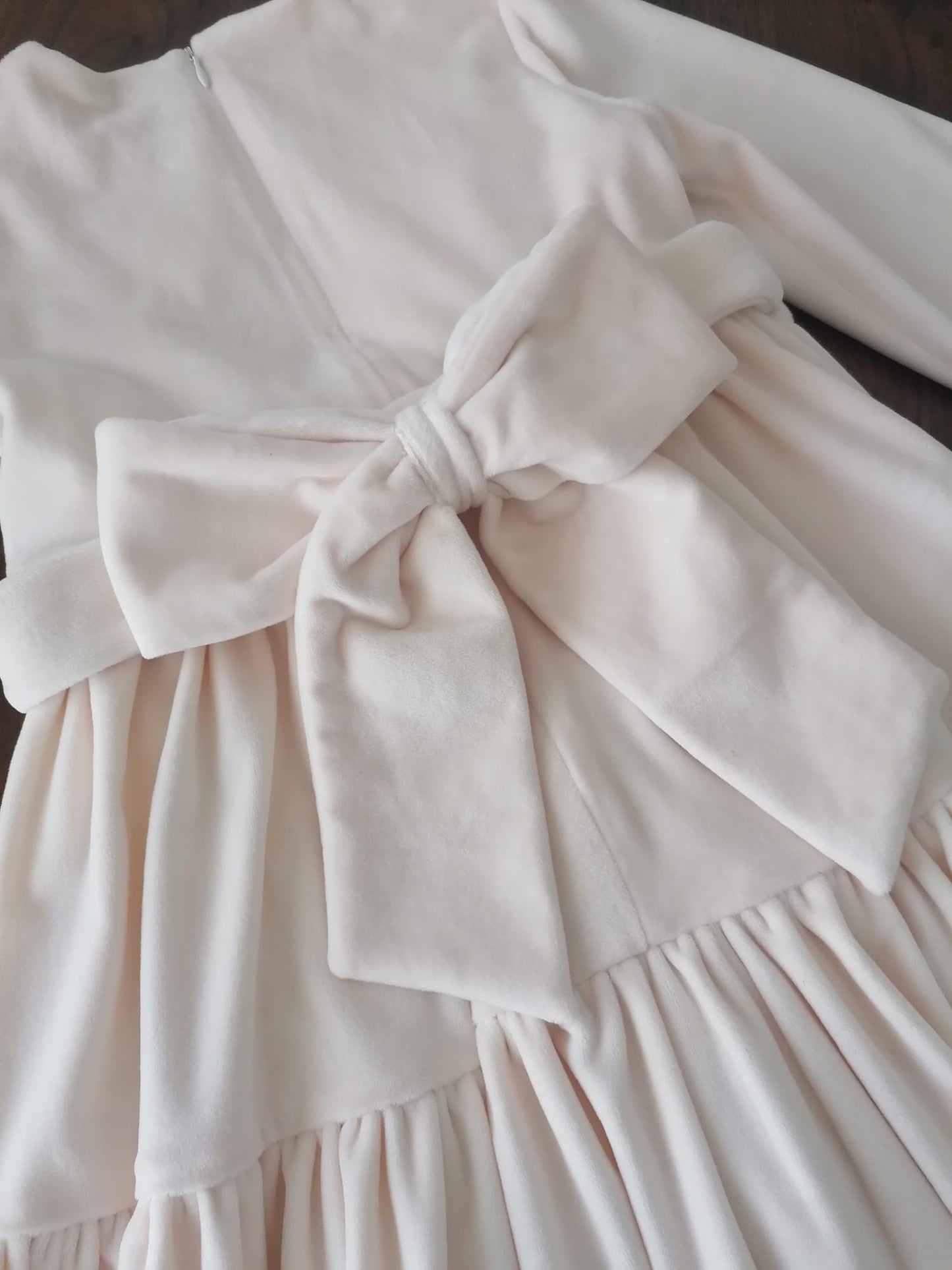 Vestido em veludo